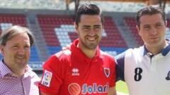 Regalón es el primer refuerzo del Numancia
