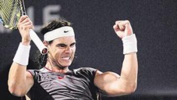 <b>PUEDE CON TODO. </b>La pista de Shanghai no le mola a Nadal, pero así ganó en Montreal: en pista dura.