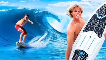 Sickos con una tabla eléctrica de surf