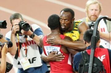 Victoria de Usain Bolt en la final de 100m del Mundial de Atletismo de Pekín 2015.