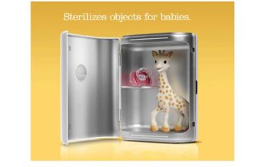 Ellie, el primer esterilizador de biberones portátil
