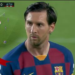 La última argucia contra las faltas de Messi tras tumbarse en la barrera y poner a uno en la línea