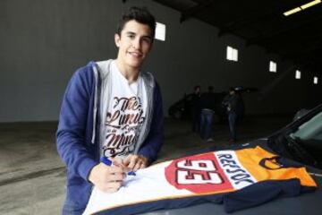 Marc Márquez sorprende a los vecinos de Villamartín