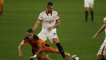 Jordán, ante el Valencia.
