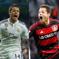 Las temporadas de "debut" de Chicharito en Europa