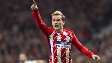 Cánticos y apoyo a Griezmann, tras los silbidos en el derbi