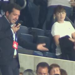 La furibunda reacción de Roig Negueroles al saber la cancelación de Miami en pleno Villarreal-City