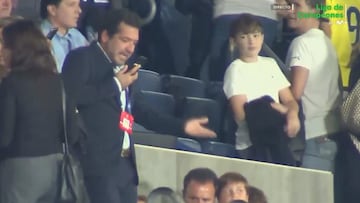 La furibunda reacción de Roig Negueroles al saber la cancelación de Miami en pleno Villarreal-City