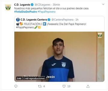 Así están viviendo los deportistas el Día del Padre en la redes sociales