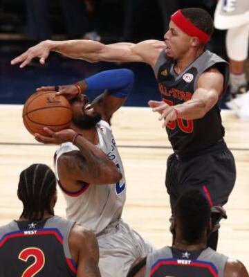 John Wall y Stephen Curry.