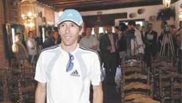 <b>EL REGRESO. </b>Alberto García, a recuperar el tiempo perdido.