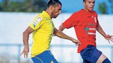 <b>BIGOLEADOR. </b>El delantero amarillo Diego Tristán volvió a ver puerta esta pretemporada.