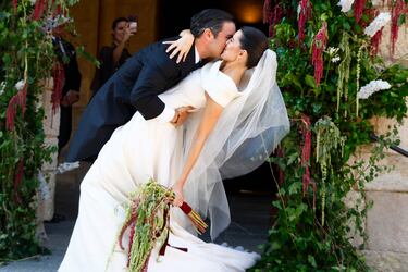 Ana de Miguel y Álvaro Aguiar se dan el 'sí quiero' a 28 de junio de 2025, en Segovia (España).