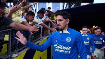 Diego Valdes of America during the game America vs Nashville, corresponding to the Round of 16 of the Leagues Cup 2023, at Geodis Park Stadium, on August 08, 2023.
<br><br>
Diego Valdes de America durante el partido America vs Nashville, correspondiente a la fase de Octavos de final de la Leagues Cup 2023, en el Estadio Geodis Park, el 08 de Agosto de 2023.