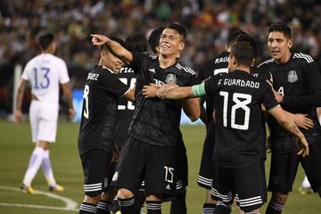 México le gana a Chile en la presentación de Gerardo Martino