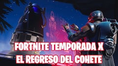 Fortnite: un cohete comienza a ser construido en Polvorín Polvoriento