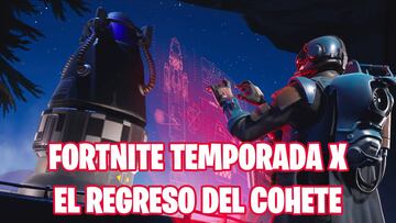 Fortnite Battle Royale - Temporada X: comienza la construcci&oacute;n de un cohete en Polvor&iacute;n Polvoriento