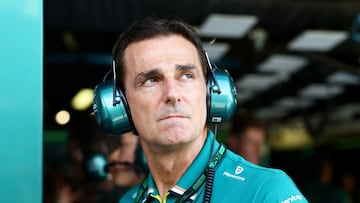 Pedro de la Rosa, embajador de Aston Martin.
