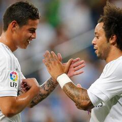 James y un historial positivo ante los turcos y Fernando Muslera