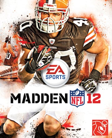 Peyton Hillis tuvo un gran año en 2010, pero eso desapareció al tomar en la imagen del Madden. Esa campaña solo jugó 10 partidos para 587 yardas.