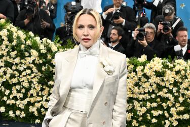 Madonna en la Met Gala 2025.