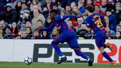 Dembélé, desorientado: 13 pérdidas en 27 minutos