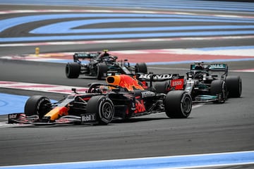 Las mejores imágenes del triunfo de Verstappen en Francia