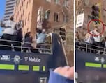 Seahawks OL Abe Lucas hit his head on a street light during Super Bowl parade in Seattle