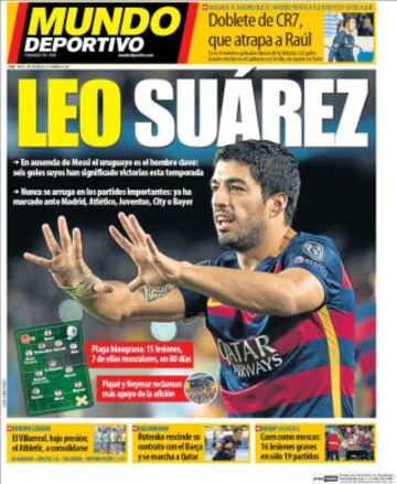 Portadas de la prensa deportiva