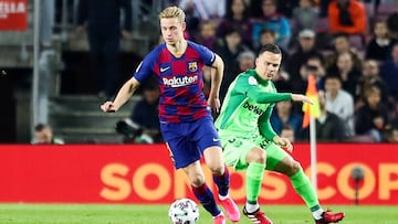 30/01/20  PARTIDO UNICO COPA DEL REY OCTAVOS 
 BARCELONA - LEGANES 
 FRENKIE DE JONG Y ROQUE MESA