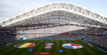 Panorámica del Fisht Stadium.