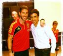 Raúl visitó a la Selección