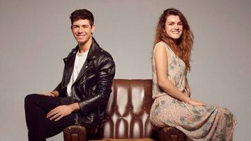 Alfred García y Amaia Romero en una de sus imágenes promocionales de su participación el el Festival de Eurovisión 2017.