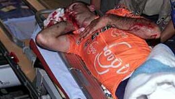 <b>UN GRAN GOLPE</b> El vasco de Euskaltel ya está en planta y abandonará el hospital este jueves.