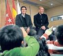 Zidane reaparece en un acto solidario infantil junto a Kaká