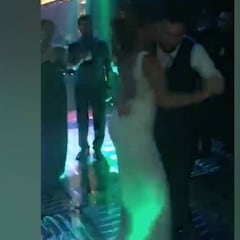 Messi en su baile nupcial: ¡ojo que no se le da nada mal!