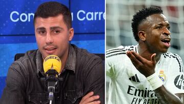 El consejo de Rodri a Vinicius sobre las actitudes del brasileño dentro del césped