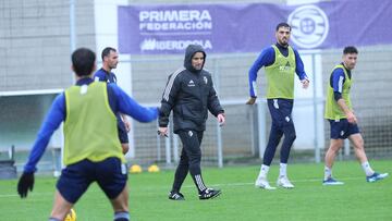 Arrasate dirigiendo un entrenamiento.