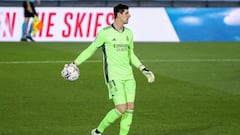 Courtois: "Real Madrid is another dimension in the football world"