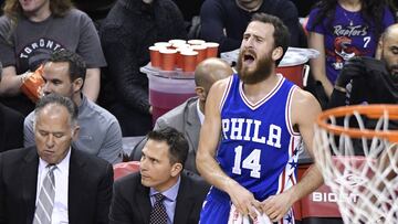 Sergio durante un lance del partido disputado en Toronto