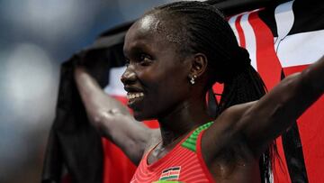 La keniana Vivian Cheruiyot. 