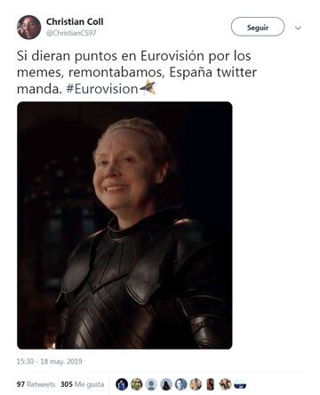 Los mejores memes de la gala de Eurovisión