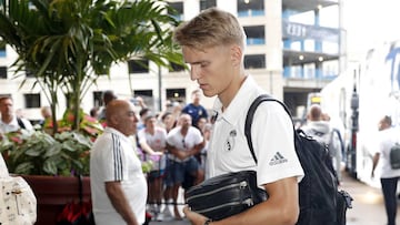 Odegaard: tercera gira con el primer equipo y otra cesión