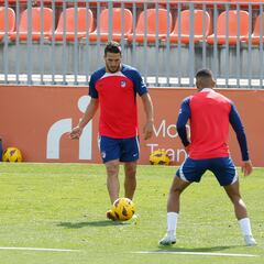 Morata no se entrenó por un cuadro agudo de neuralgia en el trigémino