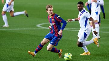 De Jong: “Para mí Pedri es un crack”