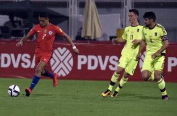 Venezuela-Chile, en imágenes