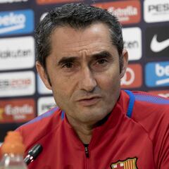 Valverde: "Sólo pienso en alinear al mejor equipo"
