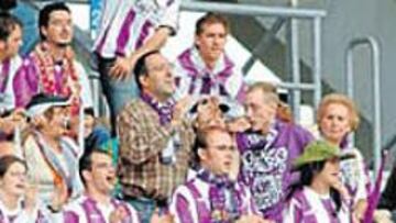 <b>VIAJE. </b>Los aficionados del Valladolid quieren estar en el Toralín.
