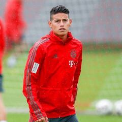 ¿Por qué James es suplente en el Bayern Múnich?