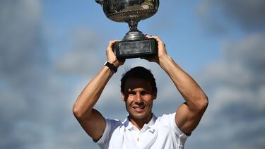 Rafael Nadal, campeón en 14 ocasiones de Roland Garros.